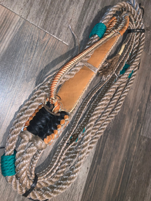 2" Offset Pro Bull Rope 9/7 LH 3/4" x 3/4" Soft 16' - EPT Bull Ropes