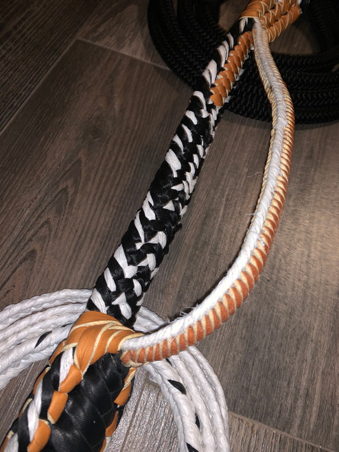 Black White Brazilian Hyrbid Pro 9/7 | EPT Bull Ropes