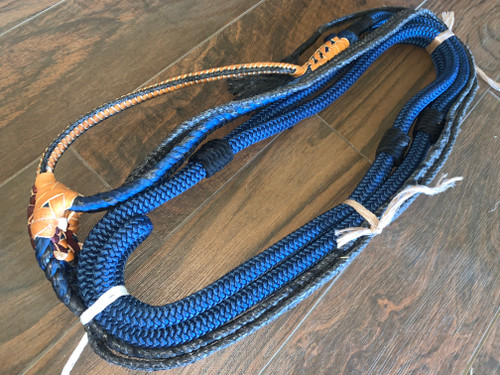 Brazilian Pro Bull Rope - Navy Blue 7x9 LH | EPT Bull Ropes