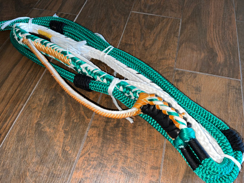 EPT Kelly Green and White American Pro Bull Rope 9/7 RH or LH
