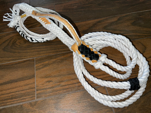 white poly steer rope kids 9/7 RH 3/4 x 3/4