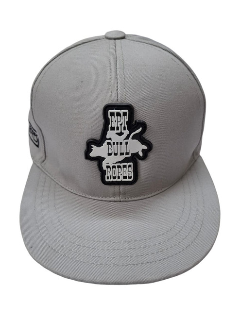 EPT Brand Grey Snap Back Net Cap - Rubber Front Logo