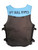 Back view of EPT v3.0 adult leather bull riding vest