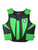EPT lime green and black leather youth bull riding vest available in Youth XL and 2XL