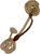 Tan Double Braid Body & Tail - Brazilian Jr Bull Ropes 7x9 RH 3/4" x 3/4" Half Lace-Half Skip 14'