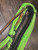 Lime Green Nylon & Black Poly Pro 9/7 RH- 3/4 x 3/4' EPT Bull Rope Rider 16'