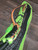Handle Close up on the EPT Lime Green Pro bull Rope