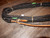 Professional black bull rope with hard handle texture