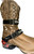 EPT Bull Riding Nylon Spur Strap Leather Attachment Detail