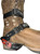 EPT Black Nylon Spur Straps for Junior Bull Riding and Rodeo
