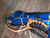 Royal Blue & Black Jr Bull 9/7 RH or LH- 3/4"x 3/4" EPT Bull Rope - Riding Rodeo Rider 14'