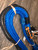 Royal Blue & Black Jr Bull 9/7 LH- 3/4"x 3/4" EPT Bull Rope - Riding Rodeo Rider 14'