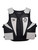 Front side of EPT Skull & Bones White & Black Bull Riding Vest