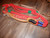 Red Nylon on Tan Poly Pro 9/7 RH 3/4" x3/4" -EPT Bull Ropes - Riding Rodeo Rider -16'