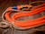 Orange Nylon & Poly Pro 9/7 RH -3/4" x 3/4" - EPT Bull Ropes Rider 16'