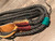 2" Offset Black Poly-  Pro 9/7 LH 3/4" x 3/4" EPT Bull Ropes Pro - Rodeo Bull Rider 16'