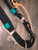 Kids Black Custom Mini Bull Rope braided detail