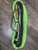 Lime Green Nylon & Black Poly Pro 9/7 RH- 3/4 x 3/4' EPT Bull Rope Rider 16'