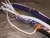 Purple & White Pro 9/7 RH - 3/4 x 3/4' EPT Bull Ropes Handle close up
