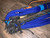 Royal Blue Brazilian Hybrid Pro 9/7 RH EPT Bull rope - 7/8 x 3/4  Rodeo Rider 16'