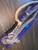 Purple on Tan Poly Brazilian Hybrid Pro 9/7 LH 13/16' x 3/4'EPT Bull Rope Rodeo Rider 16'