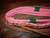 Pink Jr Pro 9/7 RH - 13/16" x 3/4' Bull Rope - EPT - Jr Bull Rider 14'