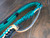 American 9/7 Kelly green and black Pro Bull Rope