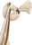 White poly 9/7 Jr bull riding rope