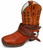 EPT Adult Latigo Leather Bull Riding Boot Tie Straps 3/4 x 54 Inch