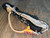 Full Brazilian Black on Tan Poly Mini Bull Ropes 7x9 RH or LH 3/4" x 3/4" EPT