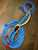 EPT - Mini Bull rope  Blue Poly 9x7 3/4" x 3/4" Soft