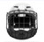 Rodeo Equestrian Bull Riding Protective Helmet White - Master Bulls - Large
