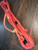 Red Poly Mini Bull/Steer Rope Kids 9/7 RH 3/4 x 3/4 - Mini Rodeo Rider 12'