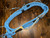 Blue Poly Pro Bull Rope 9/7 RH 3/4" x 3/4" EPT Bull Rope -  Rodeo Rider 16'