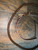 EPT handmade dark brown leather bull whip