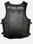 EPT Leather Bull Riding Vest - Black Leather Child Sizes: Small to 2XL