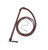 Leather Red And Black Stock whip