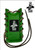 Adult & Youth Bull Rope Pad - Green Leather Padded Knuckles Pad -EPT Bull Ropes
