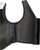 EPT Leather Bull Riding Vest - Black & White Leather Child Sizes: Small to 2XL