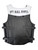 Backside of Youth EPT Black and White Leather Vest