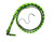EPT black lime green paracord bull whip