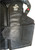 EPT black leather rodeo vest for adult bull riders