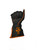 Bull Riding Glove Adult & Youth Textured Outer Seam Left Hand -  EPT Bull Ropes Black & Orange Calf Skin Leather