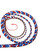 Patriot leather bull whip braided handle detail
