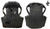 EPT Leather Bull Riding Vest w Neck Brace - Black Leather EPT Brand - Youth Small