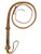 Bull Whip - Rustic Brown Colored Leather 12 Ply