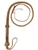Bull Whip -Brown Colored Leather 12 Ply