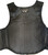 EPT Leather Bull Riding Vest v3.0- Black Leather EPT Brand - Adult Inside View
