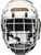 Rodeo Equestrian Bull Riding Protective Helmet White - EPT Bull Ropes - Small - Medium - Large