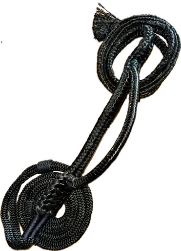 Black Roping Rope Dark Matter Rope – EPT Black Pro 9/7 RH Soft ¾″ × ¾″ Bull Rope 16′